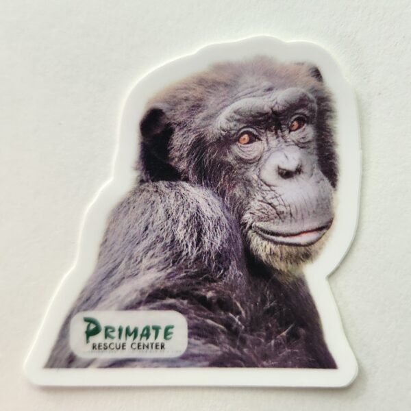 Jenny Chimpanzee Die-Cut Sticker
