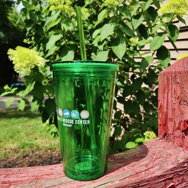 PRC Logo Acrylic Tumbler with Straw - Image 2