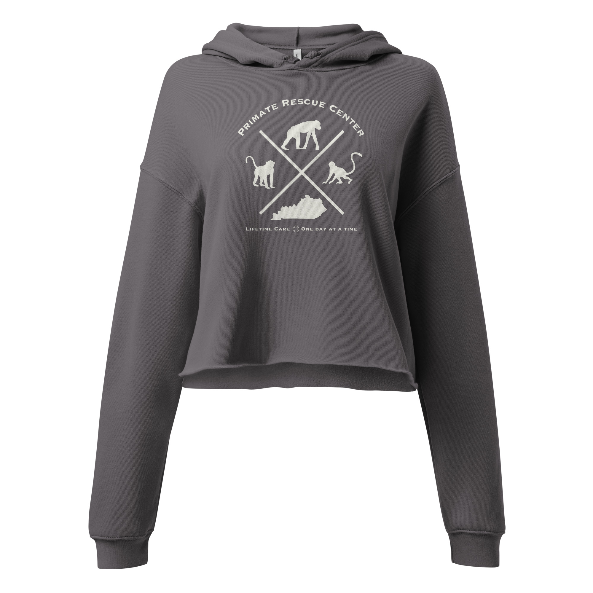 PRC X Logo Crop Hoodie